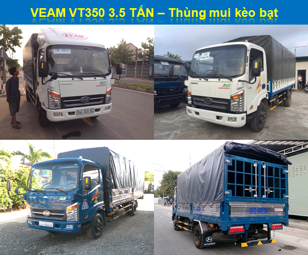 xe tải veam vt350 3.5 tấn